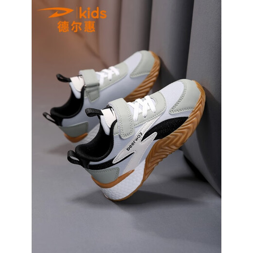 Del Hui Kinderschuhe Forrest Gump Schuhe Jungen 2025 Neue Sommer Kinderschuhe mittelgroße Kinder -Schieber -Mesh -Turnschuhe 3527 Matcha Grün (Frühlingsleder) 34 Größe Innere Länge 21,8/Fuß Länge 20,8