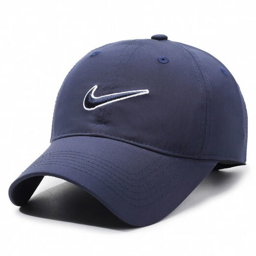 MICHAEL JORDAN-NIKE hat spring and autumn style peaked cap outdoor couple sun protection face display men's sun hat casual fishing sunshade Nike quick-drying embroidered letter hook black Nike adjustable (55-60cm)