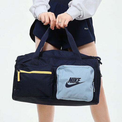 Nike (NIKE) official ship store fitness bag new large-capacity sports bag carry bag bucket bag trendy handbag bag crossbody bag shoulder bag BA6169-410-Same model in mall MISC