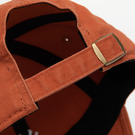 NEW ERA trendy brand hat MLB small label embroidered baseball cap NY Yankees washed old sun visor hat for men and women orange S OFM