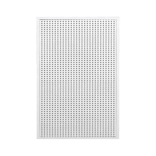 Tablero de escritorio pared estante colgante mesa de estudio dormitorio de metal gancho de acero inoxidable rejilla de la pared colgante panel de pared version versión espesada de 12040cmu0004