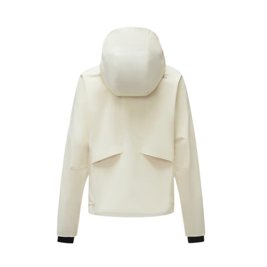 迪桑特（DESCENTE）WOMENSRUNNING系列SS25logo防风防水透气连帽夹克外套女款 CR-CREAM M (165/84A)