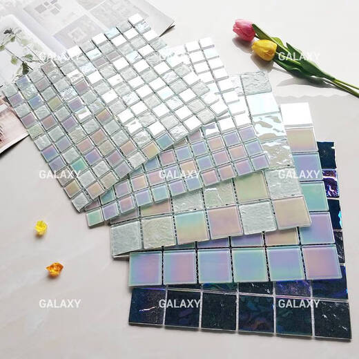 Yonghuan B&B Fantasy Color Swimming Pool Restaurant Kitchen Background Wall Blue Full Fantasy Color lt7027 48mm Grains 3030
