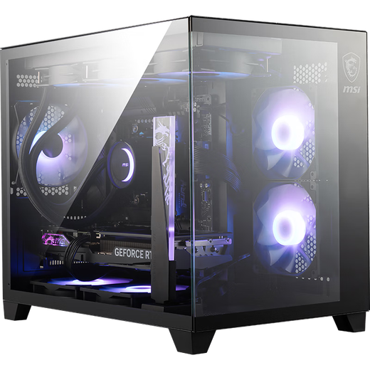 MSI AMD Ryzen R7 7800X3D 5060TI 5070Ti 5080 9070XT graphics card desktop computer host game e-sports office design complete machine DIY assembly machine configuration one R7 7800X3D|core display