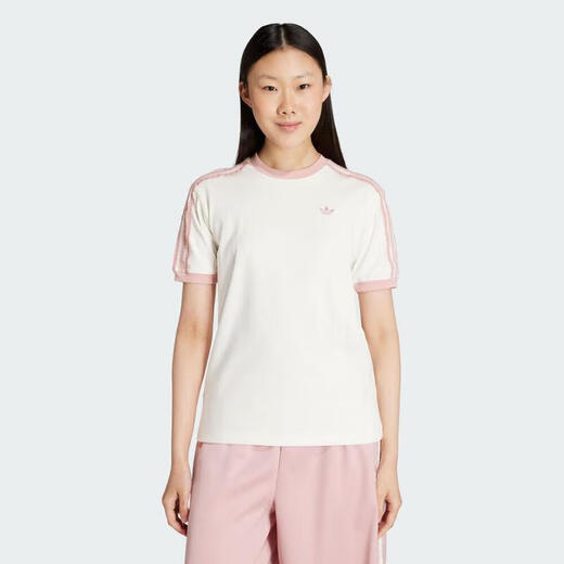 adidas [adidas] Clover 2025 Frauen Ruffle 3s Tee Kurzarm T-Shirt KC8821 S