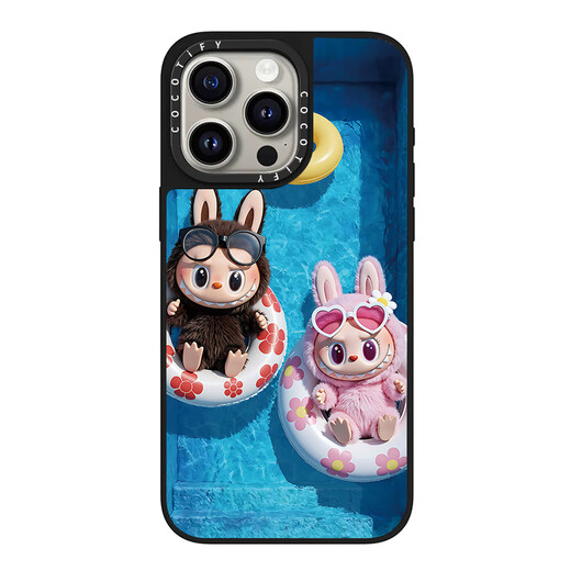 Case -Joint -Name für iPhone Apple 16Promax Mobiltelefon Hülle 16/14/13 Mobiltelefongehäuse 16plus Ölmalerei Hülle [CS#15688 Ölmalerei Starry Sky Rabubu] Echtes Schwarzes Spiegel iPhone 16 Pro Max
