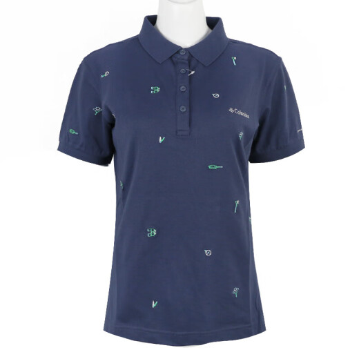 Camiseta de manga corta de Columbia para mujeres 24 Sports de primavera y verano Sports al aire libre que absorbe la humedad y la camisa transpirable AR2108 679 S 155/80a