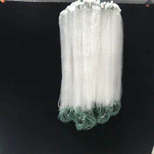Tianlong pattern sticky mesh wire mesh fishing net three layers sinking net single layer floating net fishing net crucian carp silver carp and bighead carp white strip net fishing net single layer floating net 1 finger 16 meters 0.7 meters high