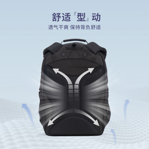 GMT For Kids Schoolbags Junior and Senior High School Ecorst Sacke Capace Sackepack High Appay Protection Spine and épaules Grade 7-13 Men Black Solid Color Trendpro