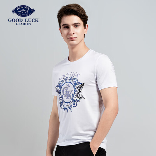 T-shirt de base confortable en coton d'été pour hommes pour hommes