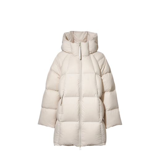 Kangbo Mid-longitud de la chaqueta de hojaldre para mujeres en invierno Nueva chaqueta de moda tibia suelta S (80-120Jin [Jin equivale a 0.5 kg])