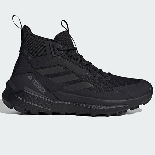 Adidas Herrenschuhe Herbst und Winter Neue kostenlose Wanderer 2.0 Außen-Wasserdichte und feuchtigkeitsdurchlässige Sportbergsteiger- und Wanderschuhe IH3524/Schwarz/Grau 40