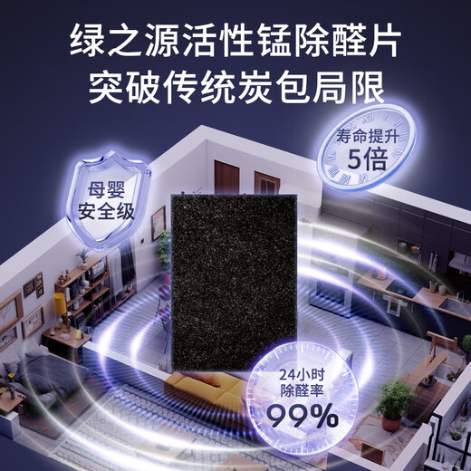Green Source active manganese formaldehyde decomposition felt powerful decoration furniture formaldehyde scavenger new home real formaldehyde removal
