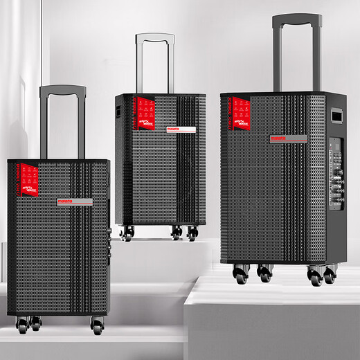 Malata M+9296 outdoor electric acoustic guitar folk singing instrument speaker square dance performance audio wireless Bluetooth home trolley speaker 12-inch OTG lossless live broadcast