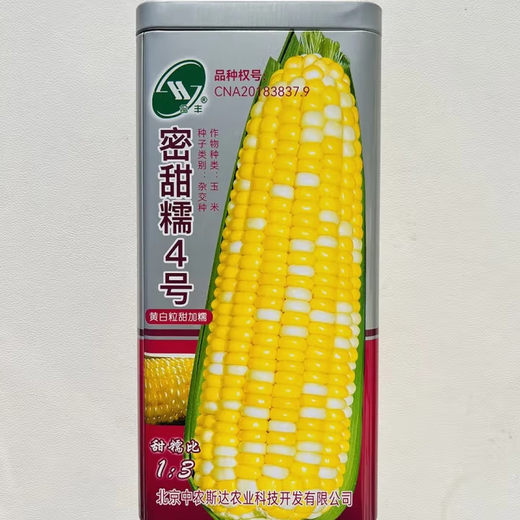 White, sweet and waxy corn seeds, high-yielding white waxy corn, non-transformed, four-season sowing, national-approved farmers’ super sweet and waxy corn seeds, Huanuo 1 corn seeds, original 200g, 1 bag