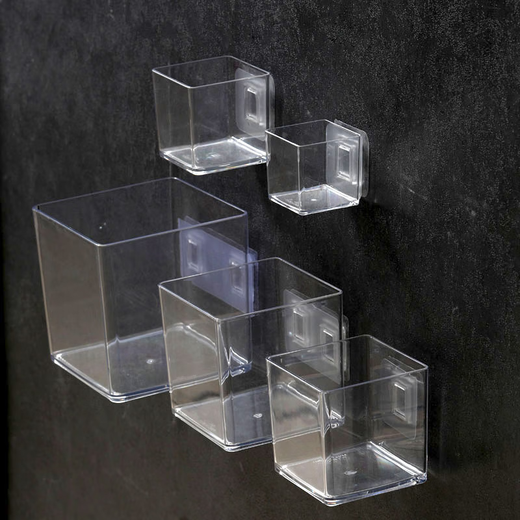 DUTRIEUX wall-mounted transparent storage box workstation station kitchen seasoning rack 4877.U port transparent basket-1 medium length (with two pairs of mothers and children