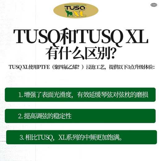 
TUSQ Guitar Pillow Set Artificial Ivory Fanta Martin Folk Bathroom Guitar Upper String Pillow Classical Lower Bridge pq-9276 Lower Pillow