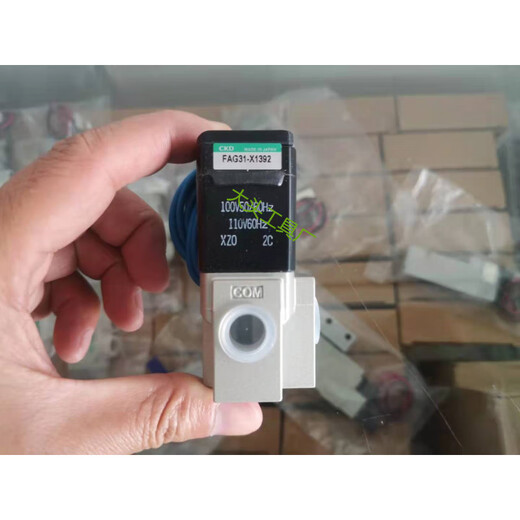 
CKDFAG31-X1392-AC110V FAG31-X1392-DC24V solenoid valve Original FAG31-X1392-AC110V