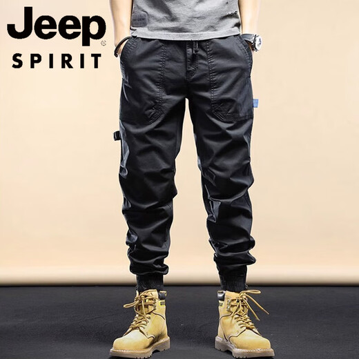 Jeep Spirit2025 Новые повседневные брюки для мужчин летние модные спортивные брюки Новая универсальная горная рабочая одежда Длинные брюки для мужчин 679-хаки 28