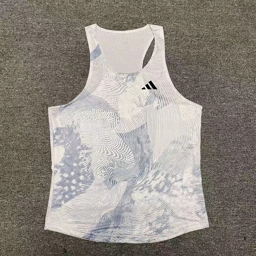 NBA KIDSNIKE track and field training vest for men and women sports physical examination quick-drying running marathon sports breathable competition uniforms Arthur Deep Blue M