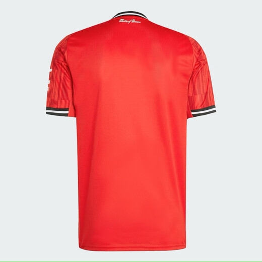 adidas men's football series MUFC H JSY short-sleeved JI7428 red M