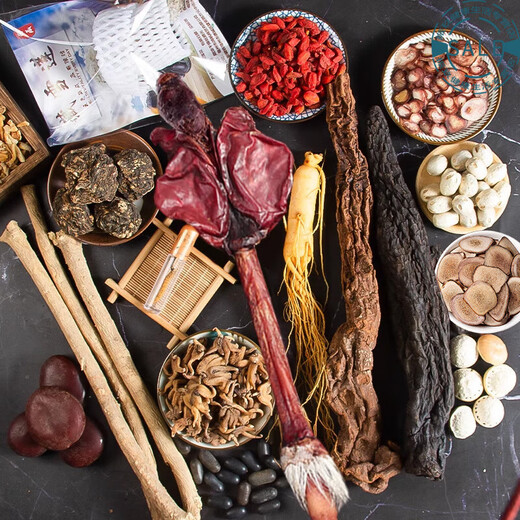 In the inner court, Beijing Tongrentang wine-soaked medicinal materials for men's full set of wine-soaked materials for kidney formula, great medicinal wine tonic, yak whip ginseng, deer antler soaked wine
