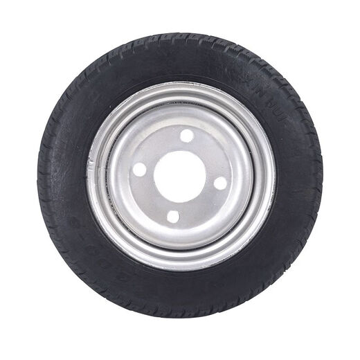 
Electric tricycle 300-8400-12350-10400-8 solid tire modification after anti-tie and no inflation 300100 solid tire rear wheel assembly