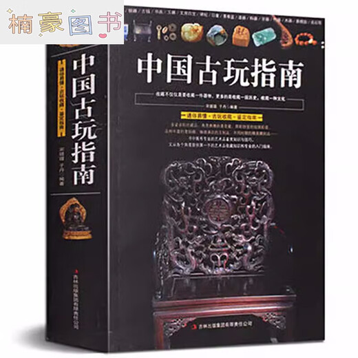 【官方正版】中国古玩指南 收录了古代青铜器印章铜元古钱图录古董鉴别鉴定指南等与鉴赏书籍【加厚版692页】