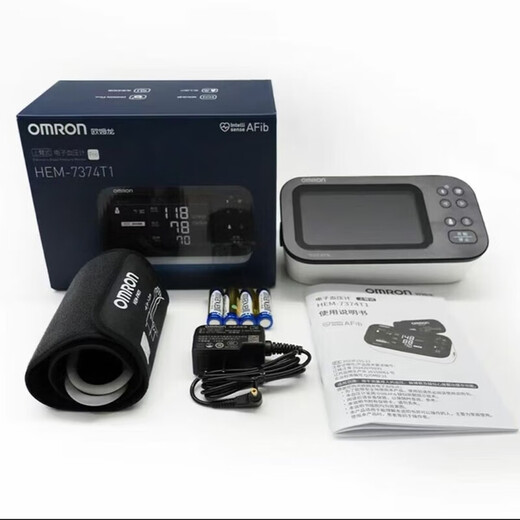 欧姆龙（OMRON）【官方直售店旗舰】血压计HEM-7374T1家用血压测量仪高精准上臂
