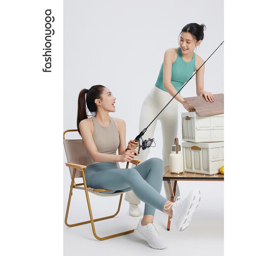 
Raft corega water drop beauty strap chest pad vest integrated woven quick-drying sleeveless fitness clothing yoga vest F14224 milk shake white S