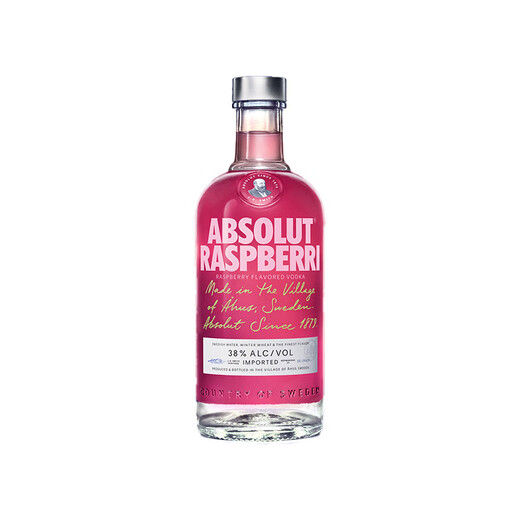 Absolut Vodka Liquor 38/40 Degree Raspberry Flavor 700ml