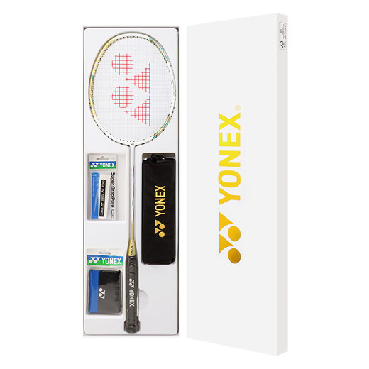 尤尼克斯（YONEX）天斧系列ASTROX9900A全碳素羽毛球拍高颜值超轻耐打礼盒装进攻型( 限定白金礼盒 5UG5 未穿线 BG65羽线