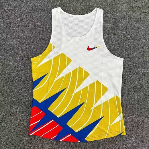 NBA KIDSNIKE track and field training vest for men and women sports physical examination quick-drying running marathon sports breathable competition uniforms Arthur Deep Blue M
