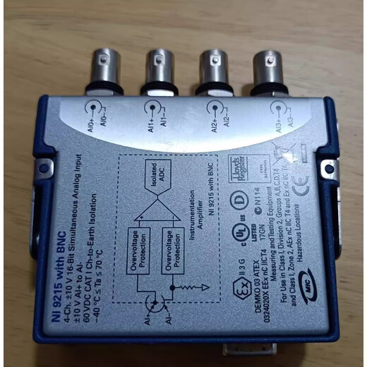 NI美国9215电压输入模块BNC口779138-01螺栓端子口779011-01