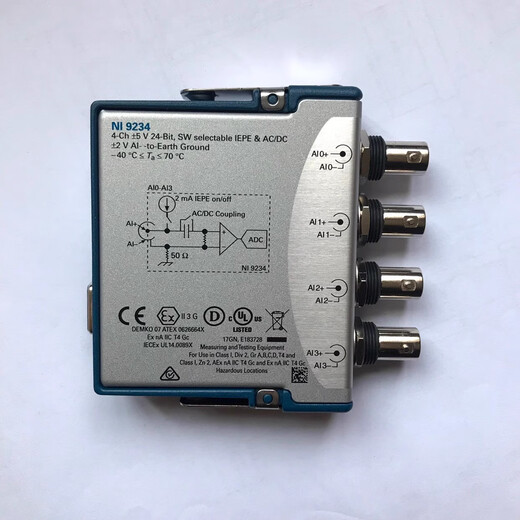 NI美国9215电压输入模块BNC口779138-01螺栓端子口779011-01