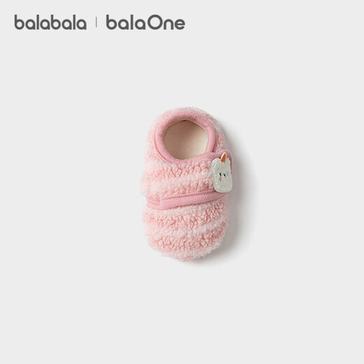 Bala Bala One baby floor socks non-slip glue winter plus velvet warm socks toddler cute 209425172202