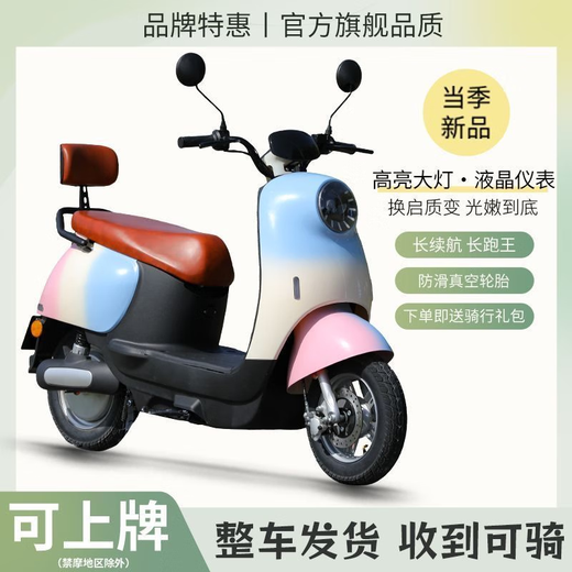 Feiye Electric Tricycle Subsidy 20% New National Standard Electric Vehicle Xiaoguiwang 72V Adult Long Range Electric Vehicle Vanilla Green 60v20a 5 Batteries + Standard Configuration