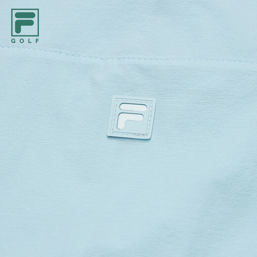 Fila Offizielle Frauenwebende Jacke 2025 Herbst New Golf Sports Cooler Kapuzen-Top-Denim-Waschlaublau-LB M 165/84a/m