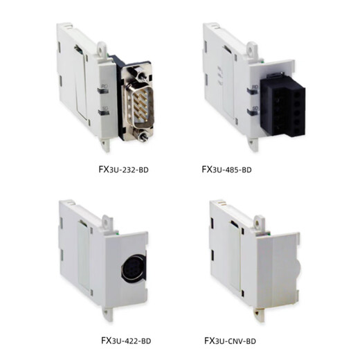 Original Mitsubishi FX3U PLC communication module board FX3U-485-BD 422 232 USB CNV FX3U-485-BD