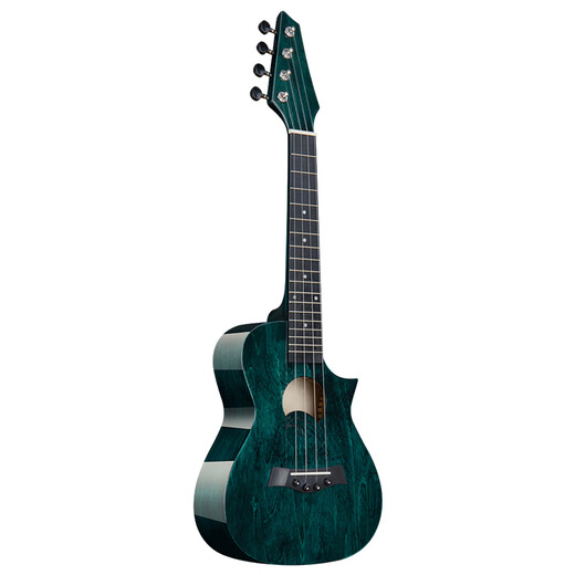 Zani 23-inch veneer ukulele beginners children boys and girls small guitar wooden 26-inch uklili striped 23-inch temperament blue gift accessories tuner + cotton