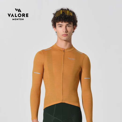 VALORE MONTON Echo Cycling Road Bike Sports Cycling Jersey Long Top Quick Drying Breathable Sweat-wicking Summer New Men's Fashion Echo Dark Blue Men's Long Top M