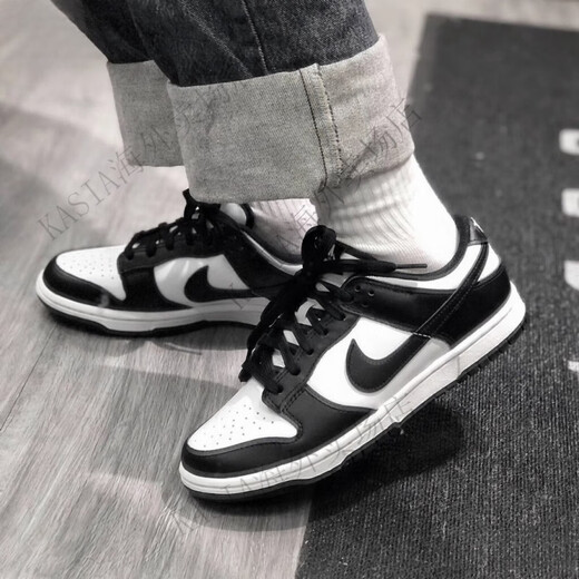 耐克（NIKE）Dunk Low周雨彤同款黑白熊猫男女子低帮板鞋DD1503-101 DD1391-100 成人男款 40.5