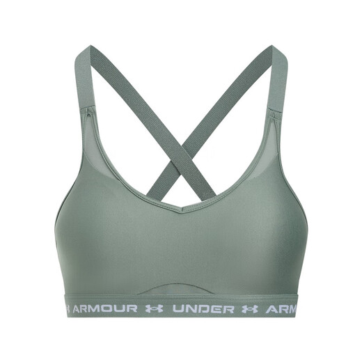Under Armor (UNDERARMOUR) Spring and Summer Crossback Women's Low Intensity Training Sports Lingerie 1386424 Lime Green 348 L