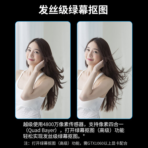 Jixuan C950Mix 48-megapixel binocular live broadcast computer camera 4K ultra-clear 20X hybrid zoom desktop USB external notebook office meeting video online class