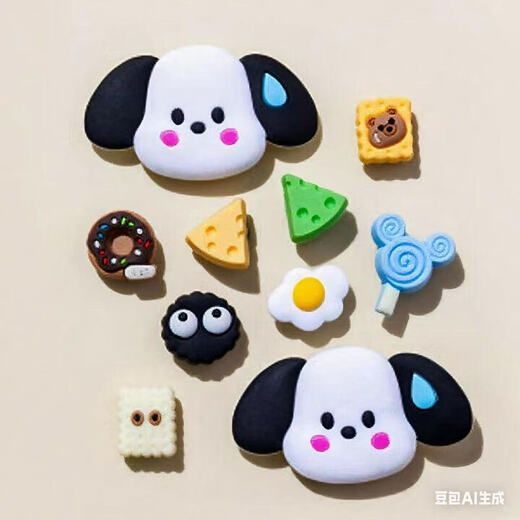 Jialu Yi Hole Accesorios para mujeres Briquetas adaptadas a la hebilla de zapato de bricolaje Flor de zapatilla Decoración tridimensional Snap Buckle Lindo Insholes Accesorios de zapatos Boss Dog [conjunto de cuatro piezas]