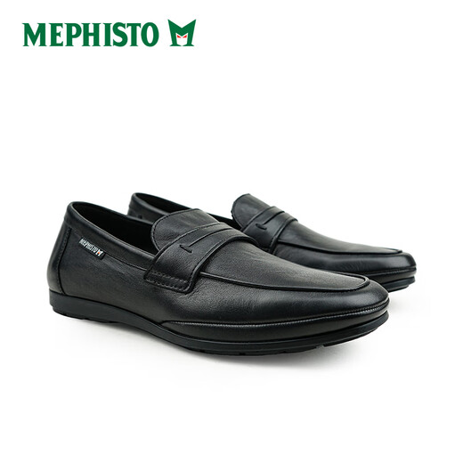 Ma Feishitu (MEPHISTO)/Ma Feishitu one-foot lightweight series retro fleece casual shoes workwear style ALEXIS 9855 (dark blue) 40