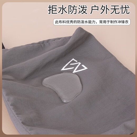 Cosmetic bag, water-repellent storage bag, portable business trip, toiletry bag, small bag, small sundries, data cable storage bag, dark gray, medium zipper, water-repellent