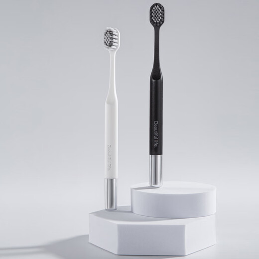 Haoniu (HAONIU) wide-head soft-bristle toothbrush, ultra-fine adult couple toothbrush, male and female student special home use, mountain-shaped soft bristles, 4 pieces