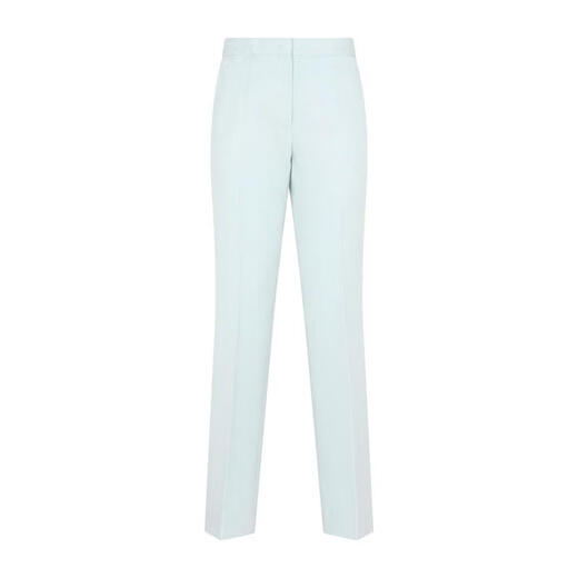 JIL SANDER women's trousers, breathable, crisp, slim fit, formal office trousers, versatile business blue, one size fits all | EU 36 (S)