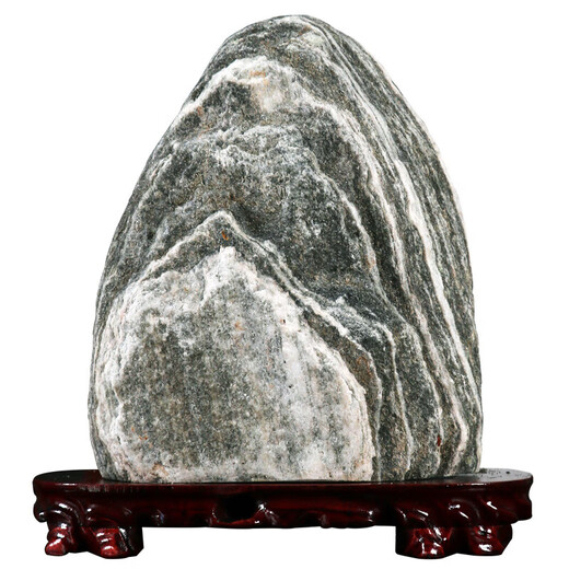 Qiantuan Präzision Taishan Stone Natural Rohstein Realer Taishan Stone Dandang Innen- und Outdoor-Bürolandschaft Stein Stein Wohnzimmer Ornamente E2694-288